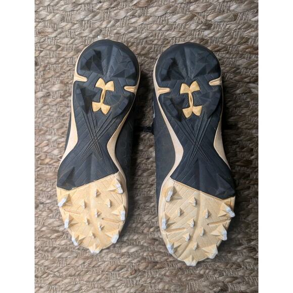 Under Armour Glyde 2.0 RM Womens Black Softball Sneakers Cleat Size 7 - Picture 11 of 11